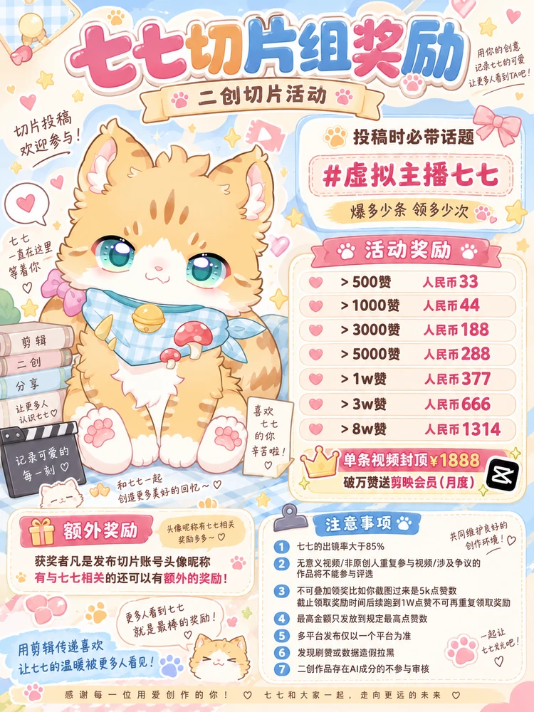 切片组奖励